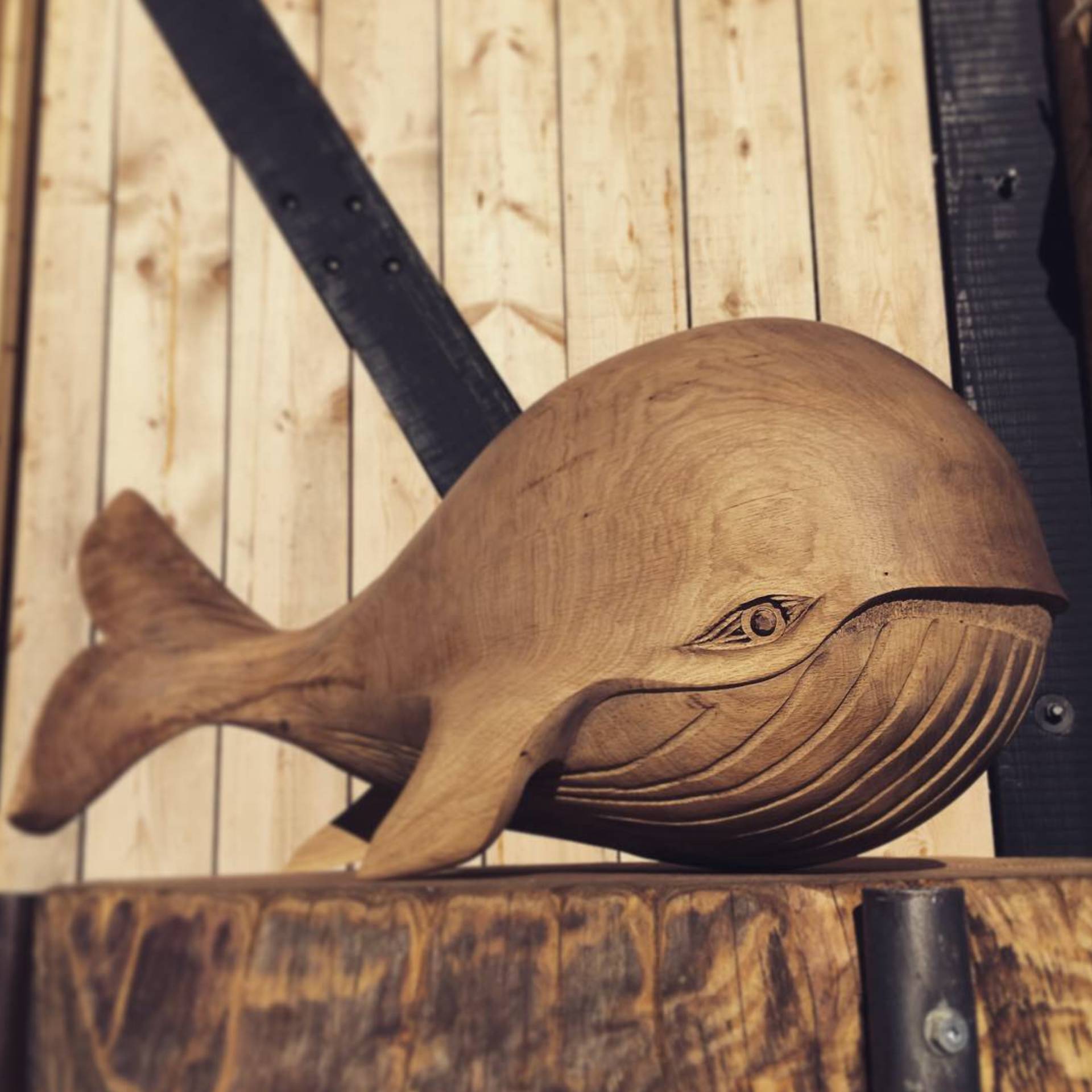 Sculpture Bois Baleine